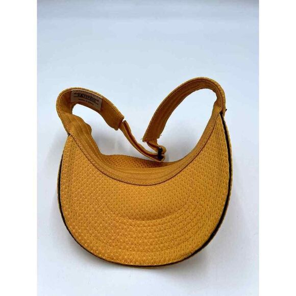 Y2K 2002 Michelob Ultra Strapback Yellow Golf Visor Adjustable - Picture 4 of 6